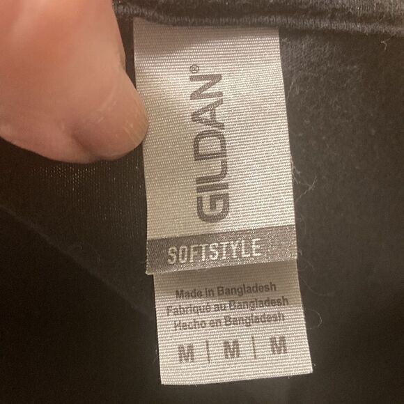 Fury Little League Baseball Black CottonTee Shirt with short sleeves. Medium. - Picture 3 of 4